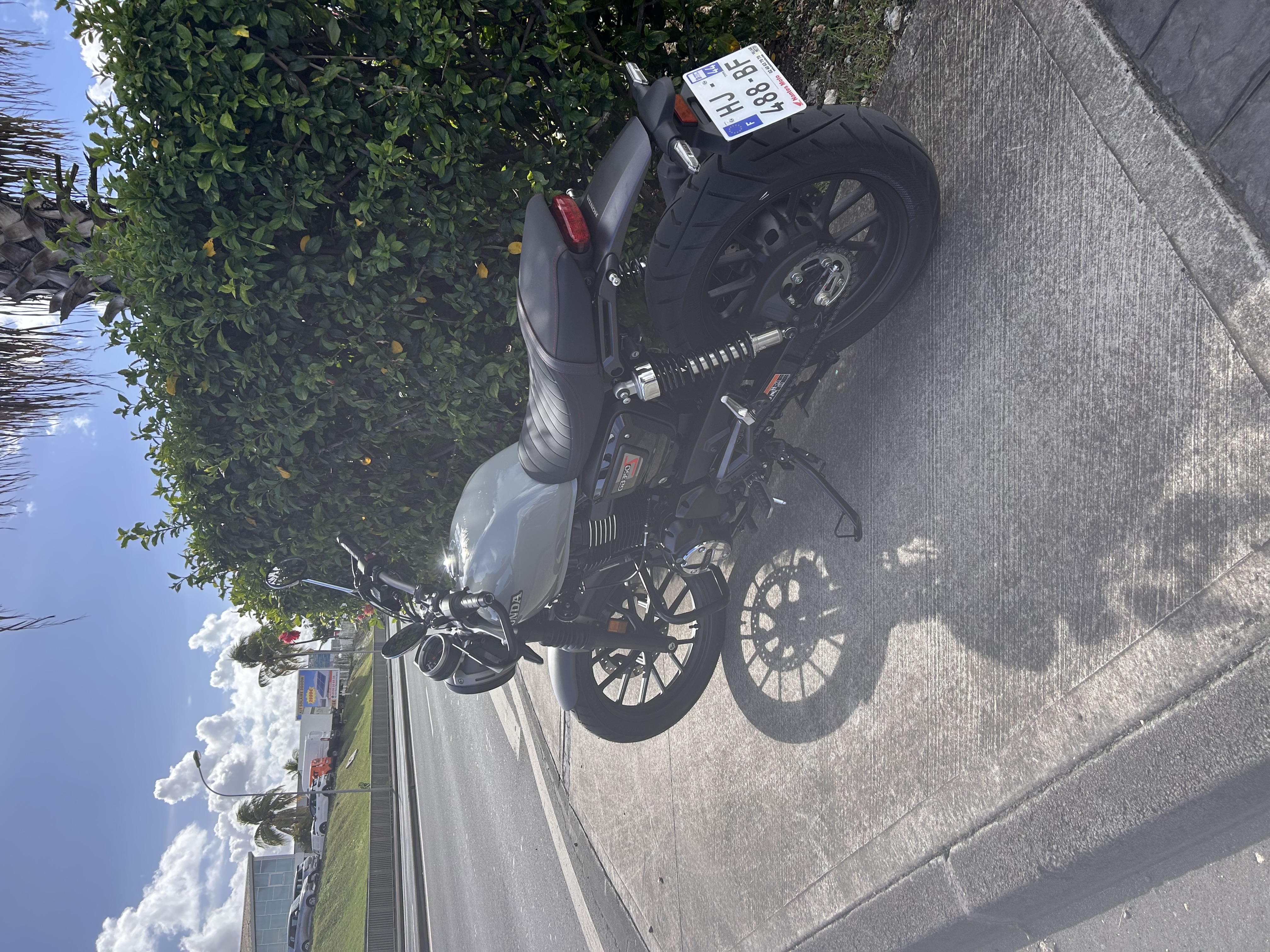 Première tours de roues